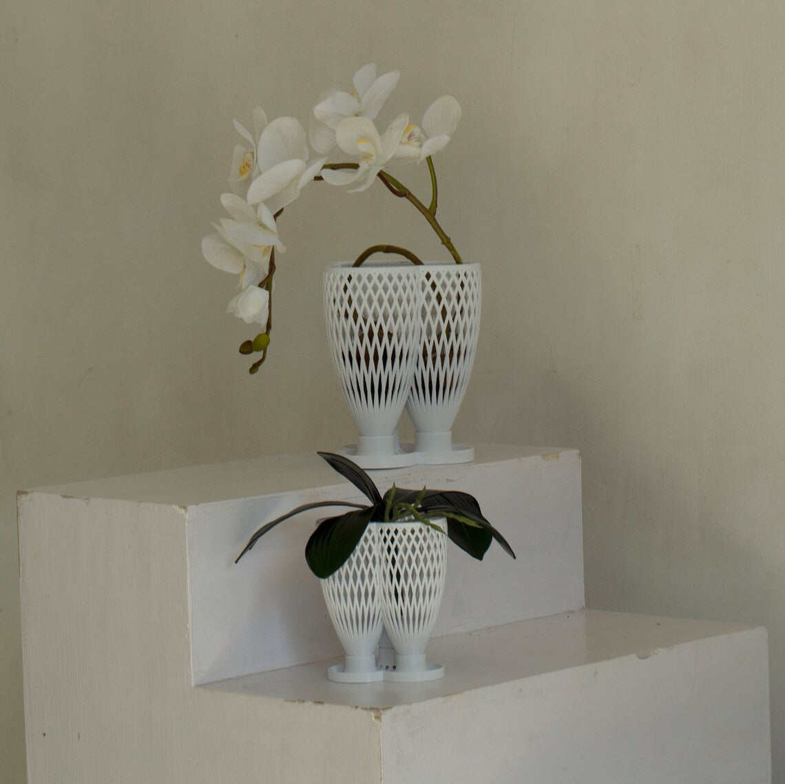 Set of 3 Eve Hanging Orchid Planter